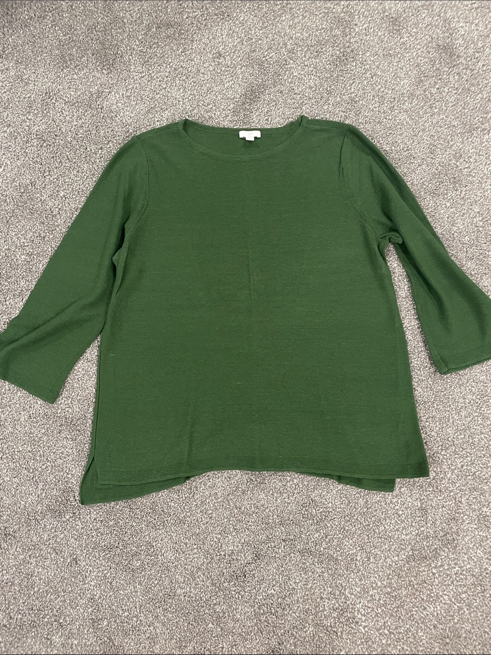 J. Jill Crewneck Lightweight Sweater